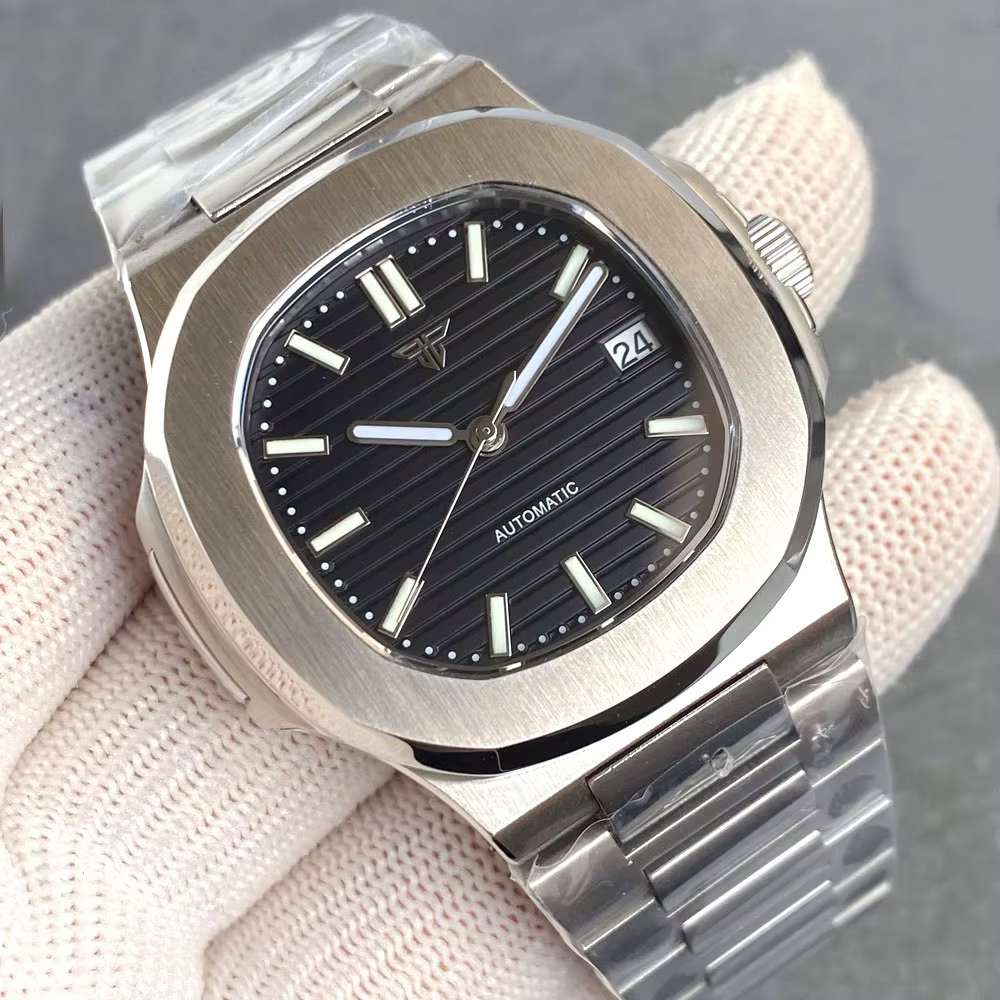 Tandorio – montre automatique de plongée pour hommes