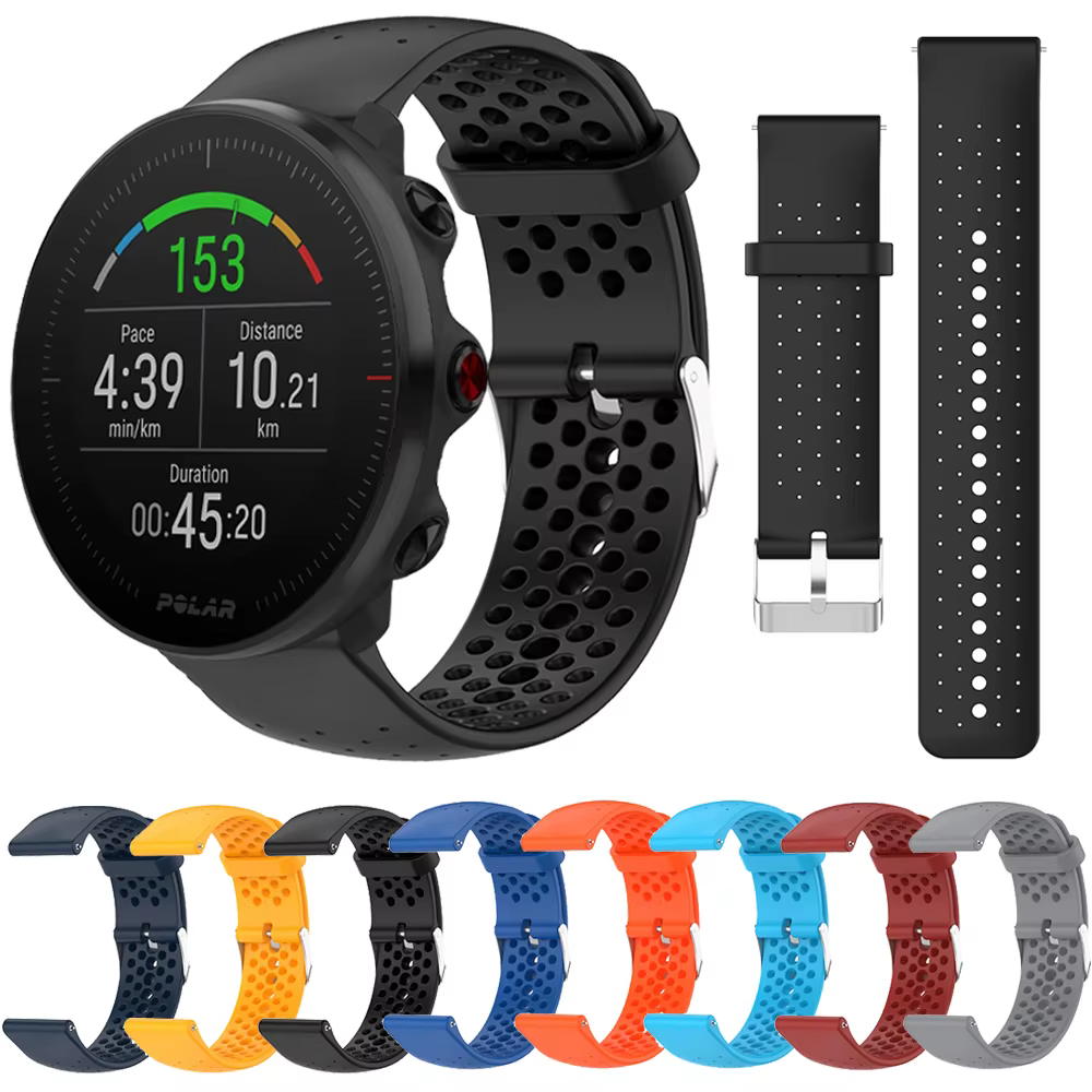 Bracelet de Sport en Silicone pour POLAR IGNITE 2 bandes VANTAGE M2 M / UNITE/ GRIT X bracelets de montre remplacer