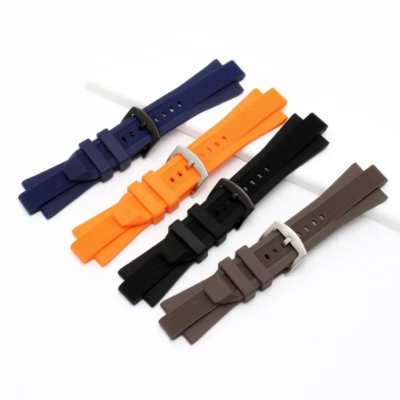 Bracelet de montre en caoutchouc de Silicone de haute qualité pour remplacement Michael Kors MK9019 MK8295 MK8492 MK9020