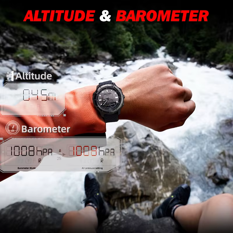 Montre numérique pour homme NORTH EDGE THARSIS