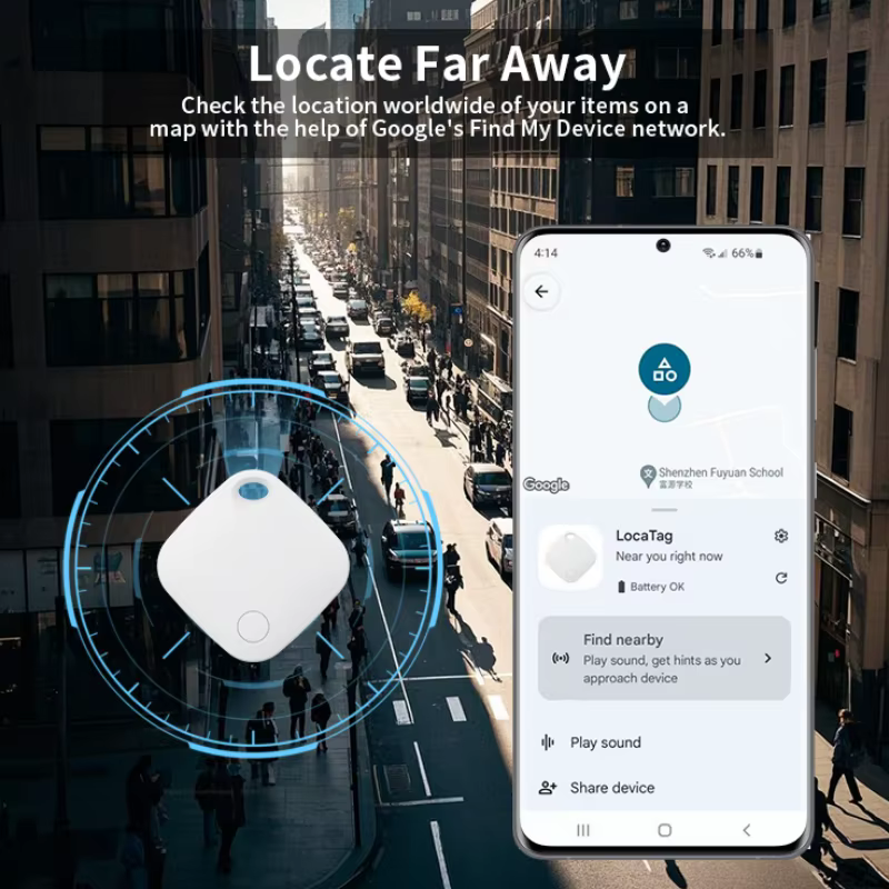Traqueur de localisation intelligent pour les appareils Android