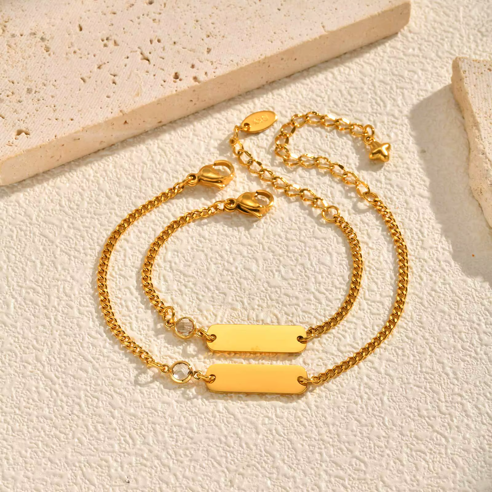 Bracelet personnalisé avec nom et barre d'identification, pour bébé et enfant, breloques tressées à la main, cadeau d'anniversaire pour nouveau-né fille