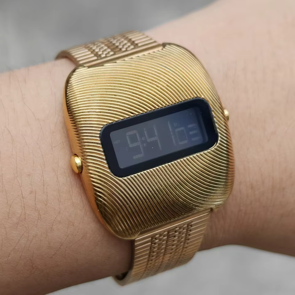 Ripple Time – montre numérique Vintage pour hommes