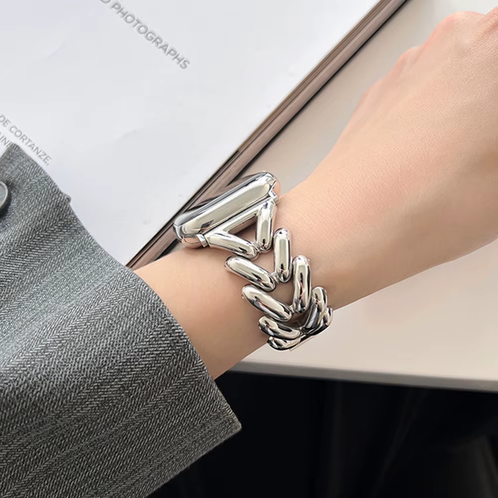 Bracelet de montre de luxe pour Samsung Galaxy Watch 8 40mm 44mm femmes