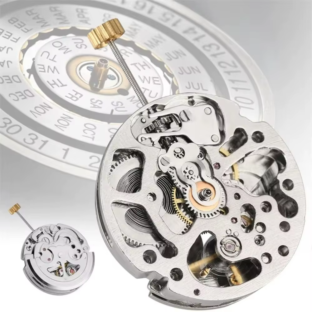 Mouvement de montre blanc