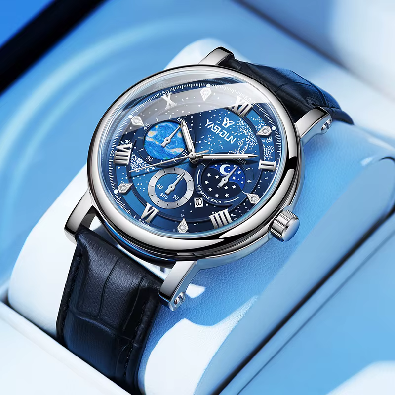 Montre-bracelet à quartz pour homme