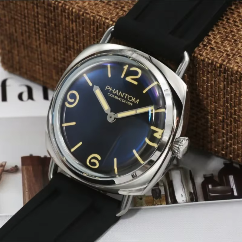 Hommage montres militaires pour Seiko Vh31 cadran stérile Super lumineux 100M dôme étanche Len Vintage