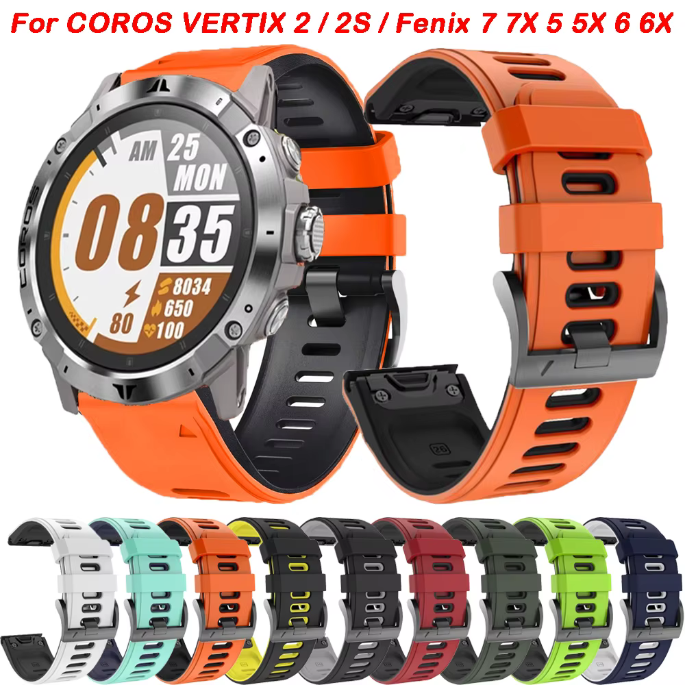 Bracelets de montre de rechange pour COROS VERTIX 2 / 2S dehors