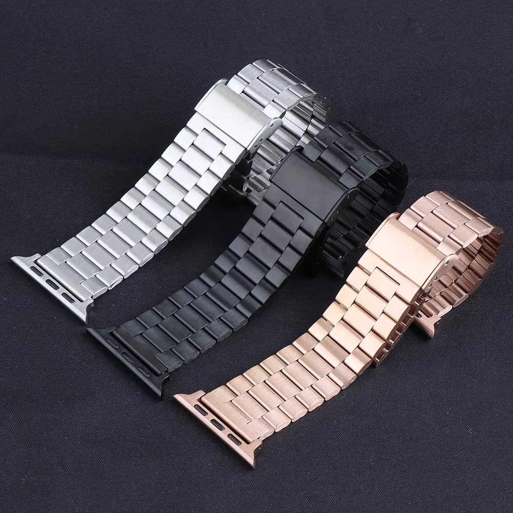 Bracelet en Acier Inoxydable pour Apple Watch