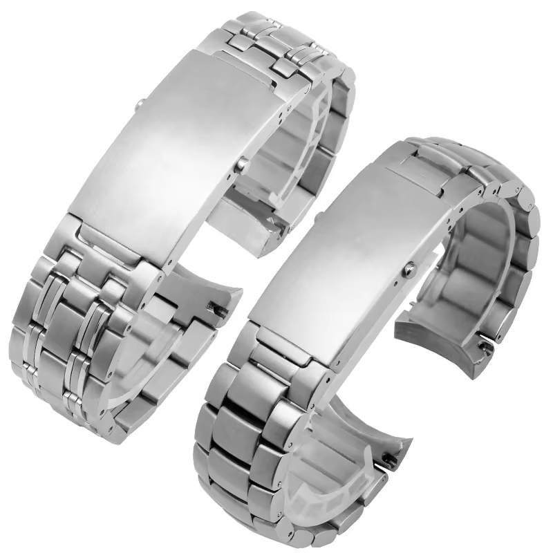 Bracelets de montre en acier inoxydable pour hommes