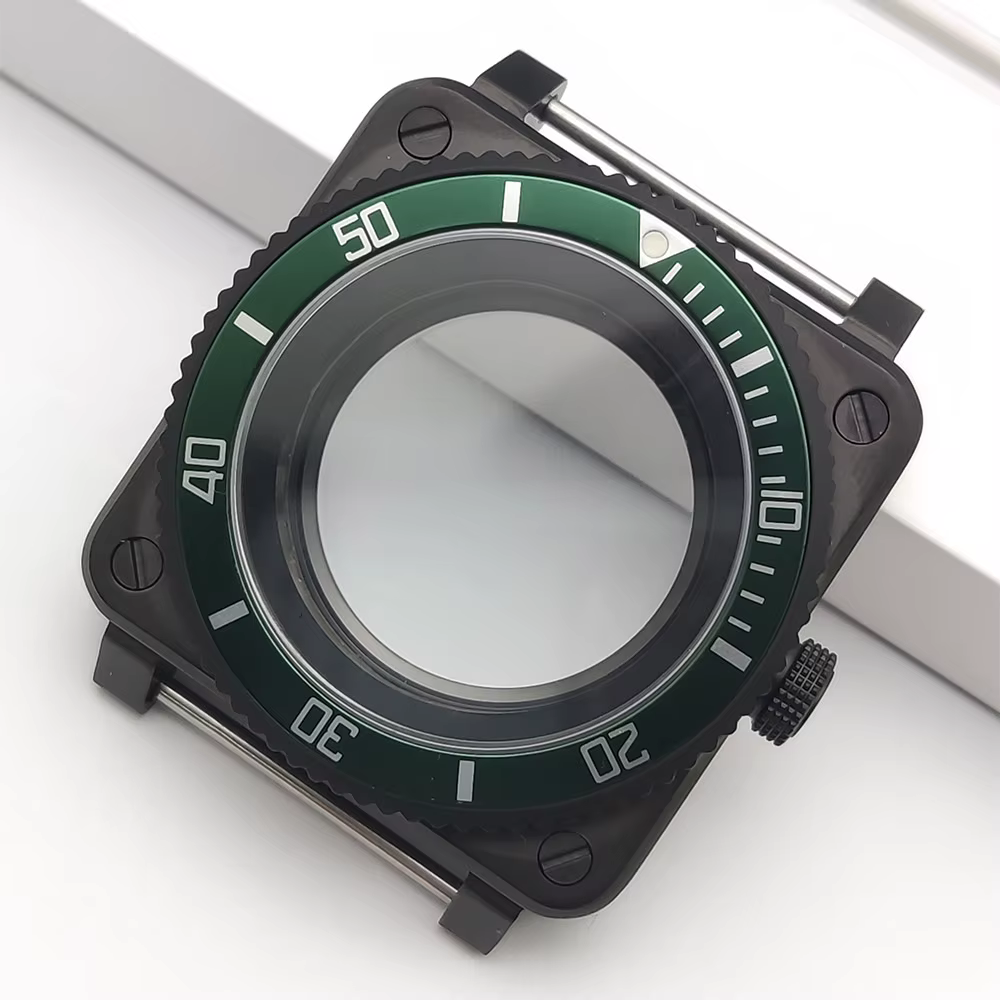 Boîtier de montre carré SKX007 42MM