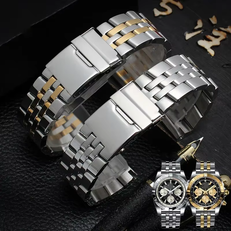 Bracelet de montre en acier inoxydable de haute qualité