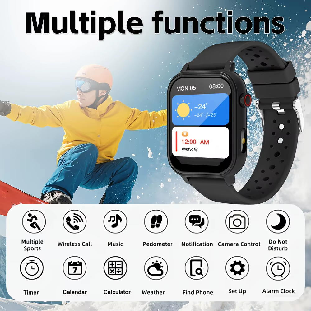 La nouvelle montre connectée intègre des notifications d'appels/SMS