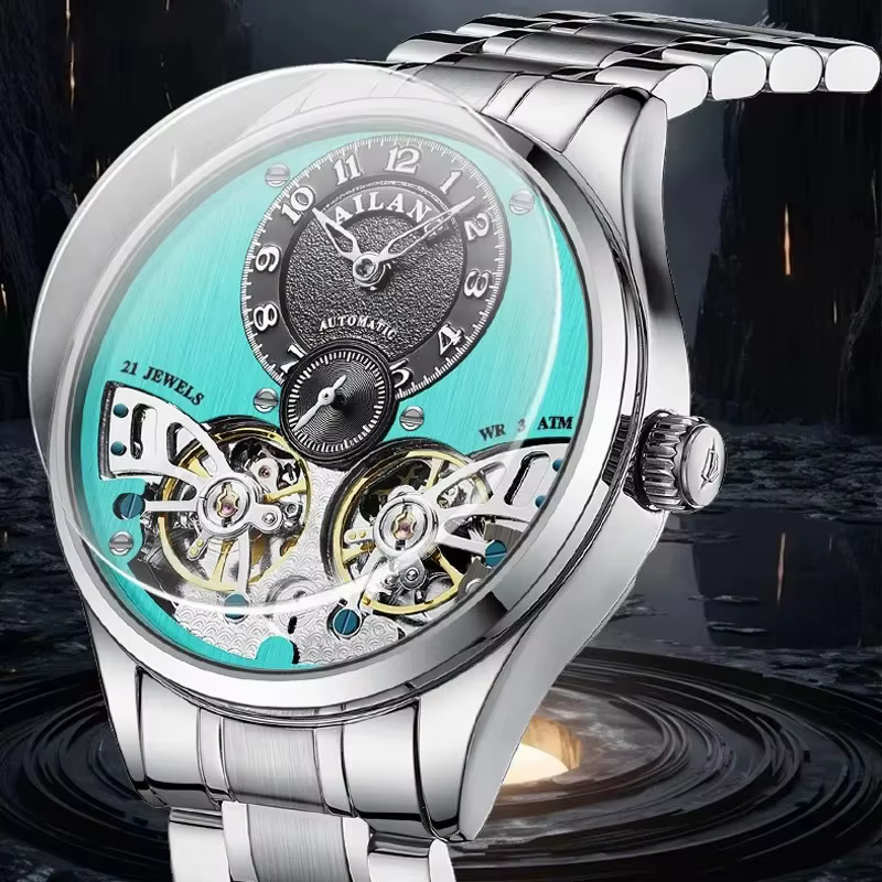 Ai Lang – montre mécanique automatique pour hommes