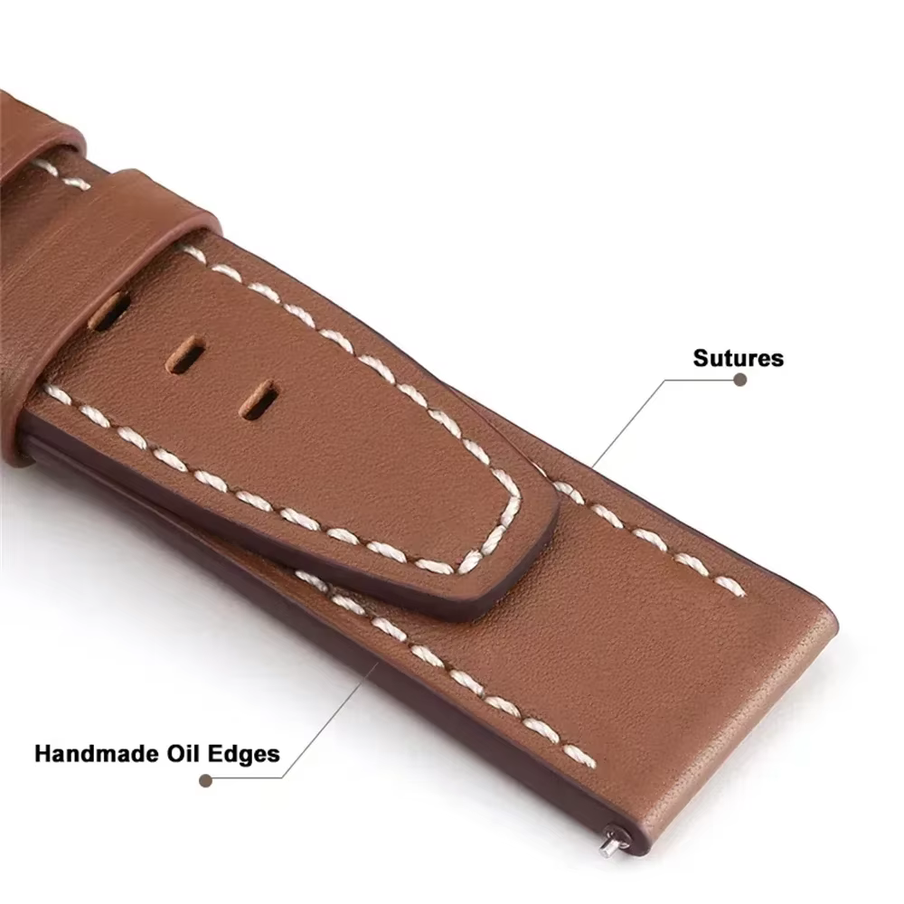 Bracelet de montre intelligente en cuir