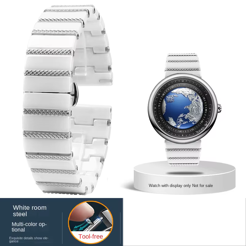 Bracelet de montre en céramique pour CIGA Design