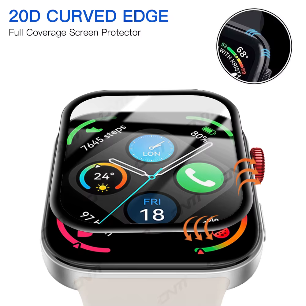Plateau d'installation protecteur d'écran pour Huawei Watch Fit 4/3 Film de protection anti-rayures couverture complète
