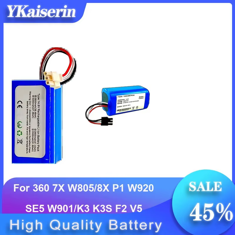 Batterie de montre intelligente pour 360 8X P1 W920 SE5 W901 W910 W907 W915/pour Kido K3 K3S F2 V5 7X W805 Batteries + NO