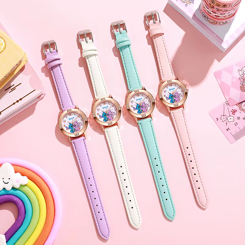 Montres pour filles, motif de dessin animé
