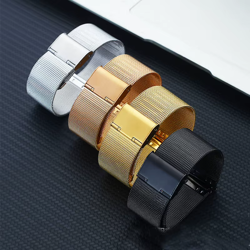 Bracelet de montre intelligent à boucle milanaise pour hommes et femmes
