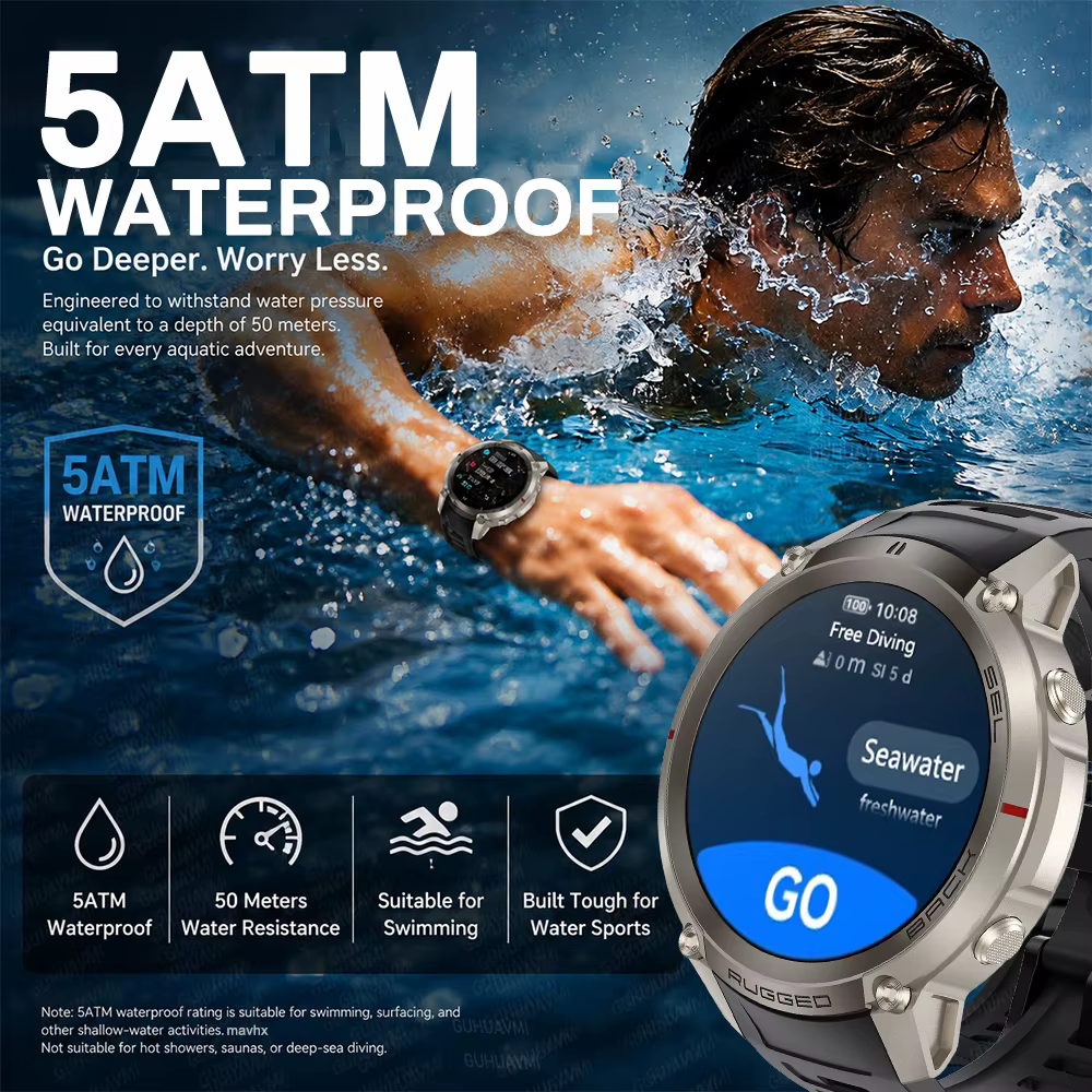 Nouvelle montre connectée GPS intégrée d'extérieur