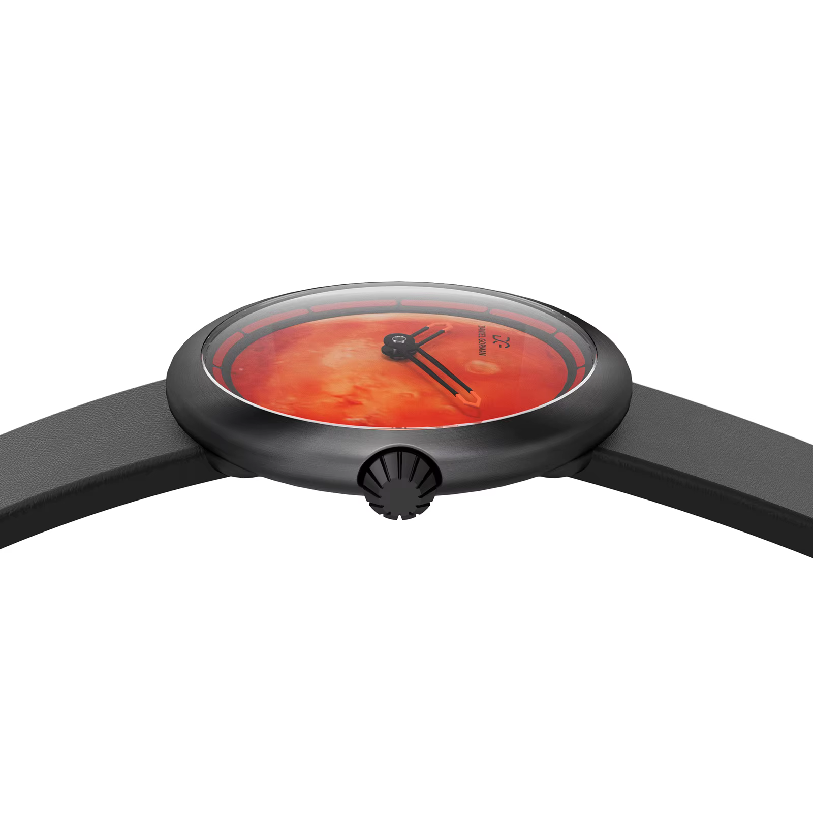DANIEL GORMAN montres pour hommes créatif terre mode montre-bracelet à Quartz en cuir montre de Sport