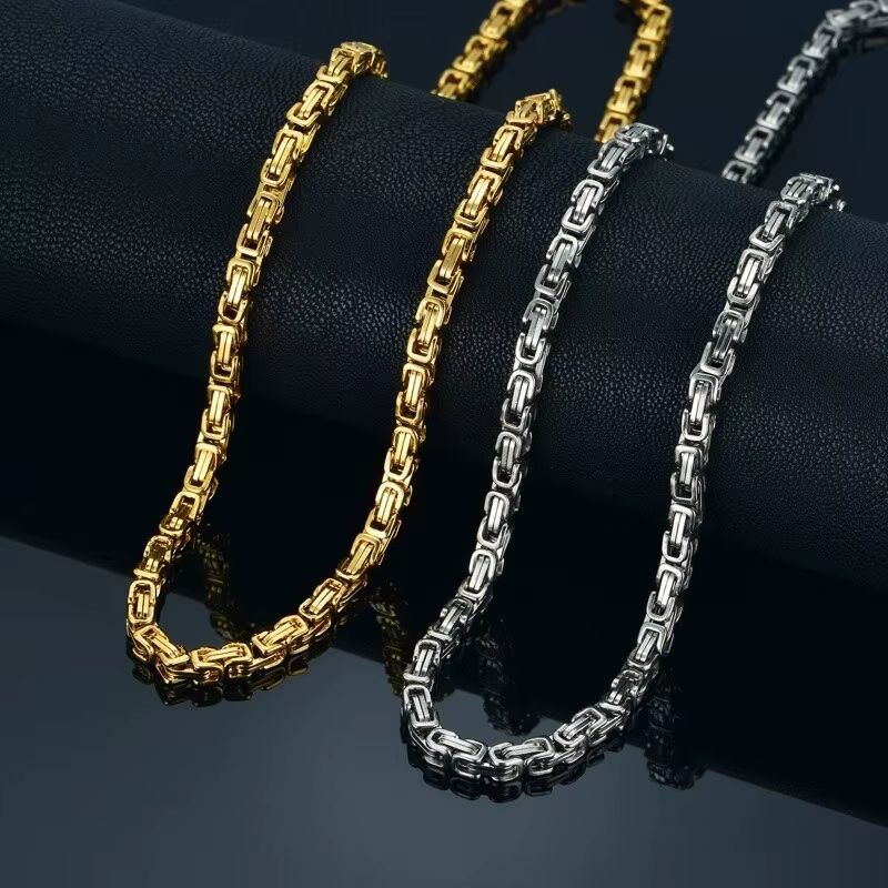 Nouveaux charms en argent sterling 925 et or 18 carats, collier et bracelets à chaîne exquise de 5 mm, pour homme et femme, ensemble de bijoux tendance, cadeaux de fêtes