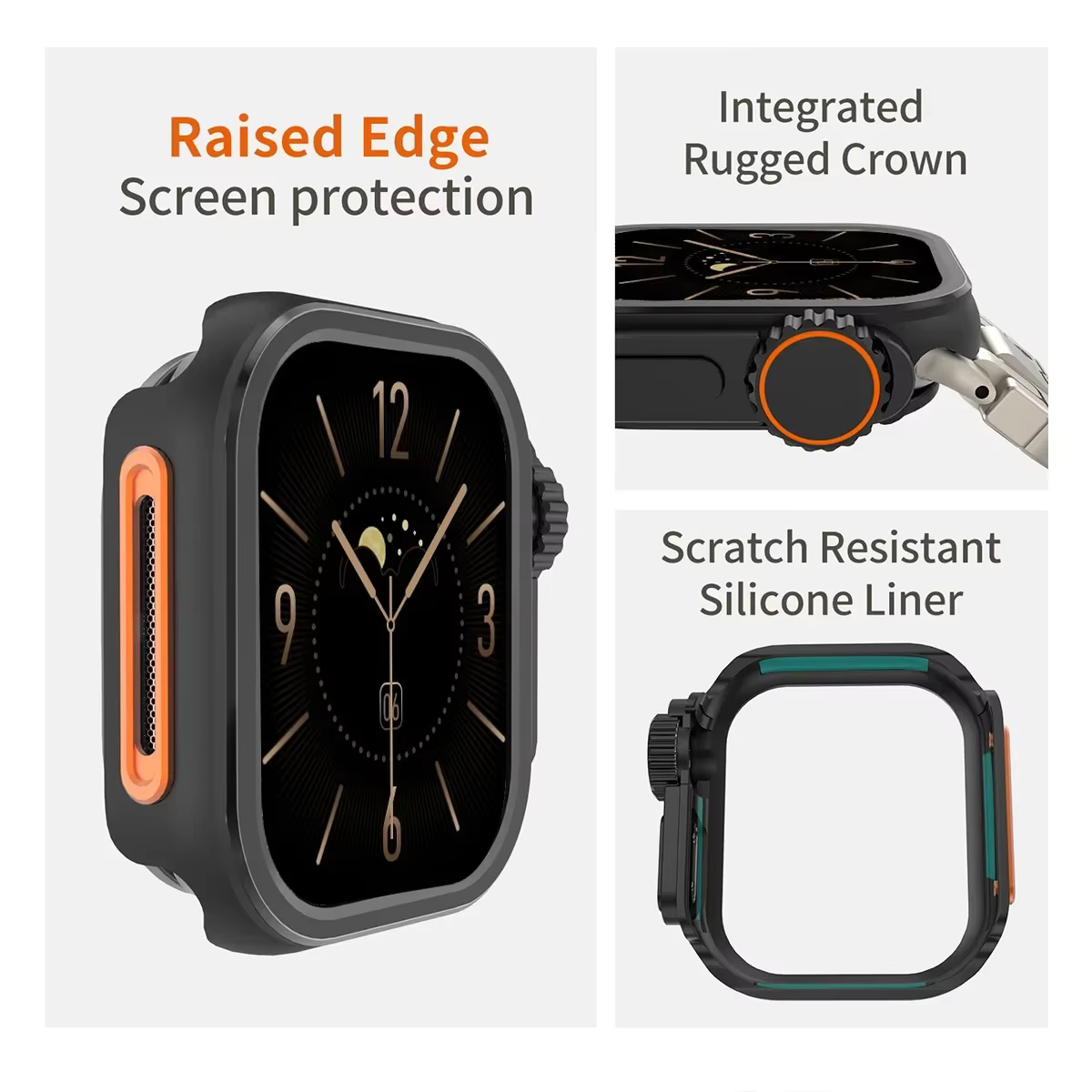 Boîtier en métal pour Apple Watch série 11