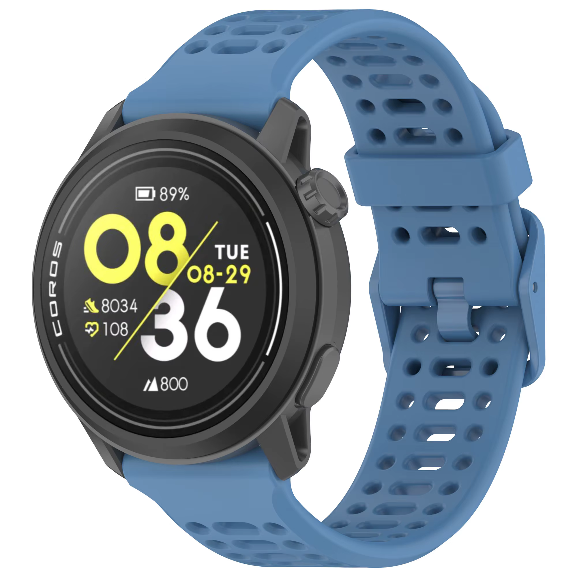 Bracelet de montre en Silicone pour COROS PACE 3/4/APEX 46mm/APEX Pro