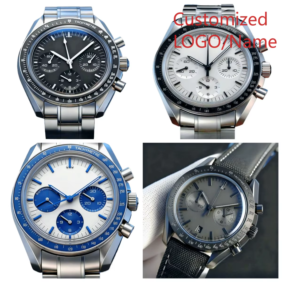 Montre personnalisée A11 Store 42 mm pour homme