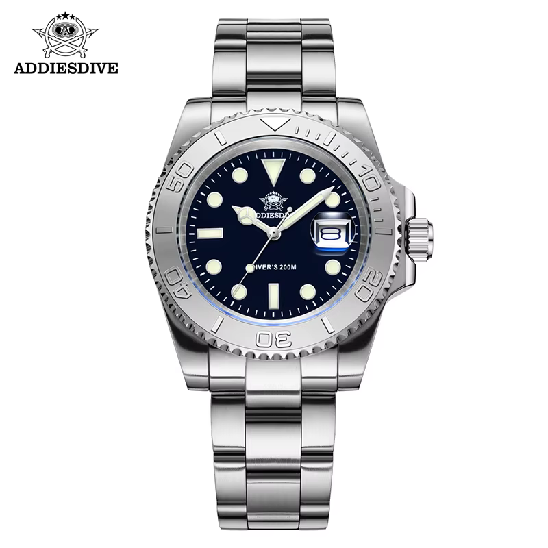 ADDIESDIVE luxueux montre à Quartz analogique pour hommes BGW9 lumineux 20 barres étanche