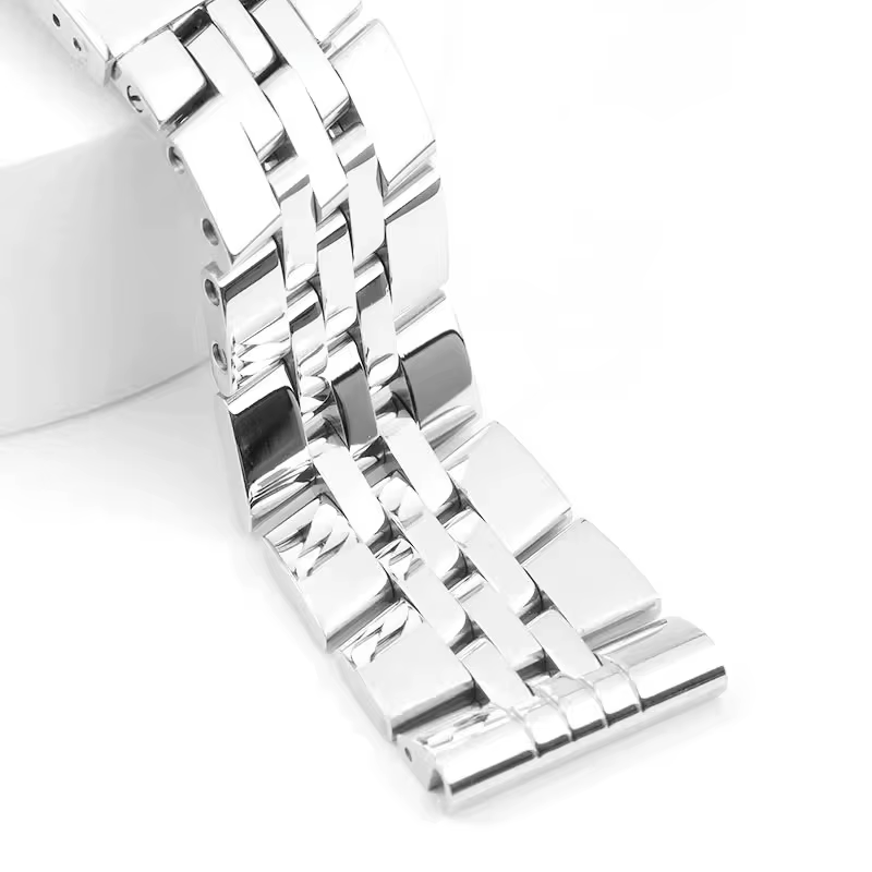 Bracelet de montre en acier inoxydable massif