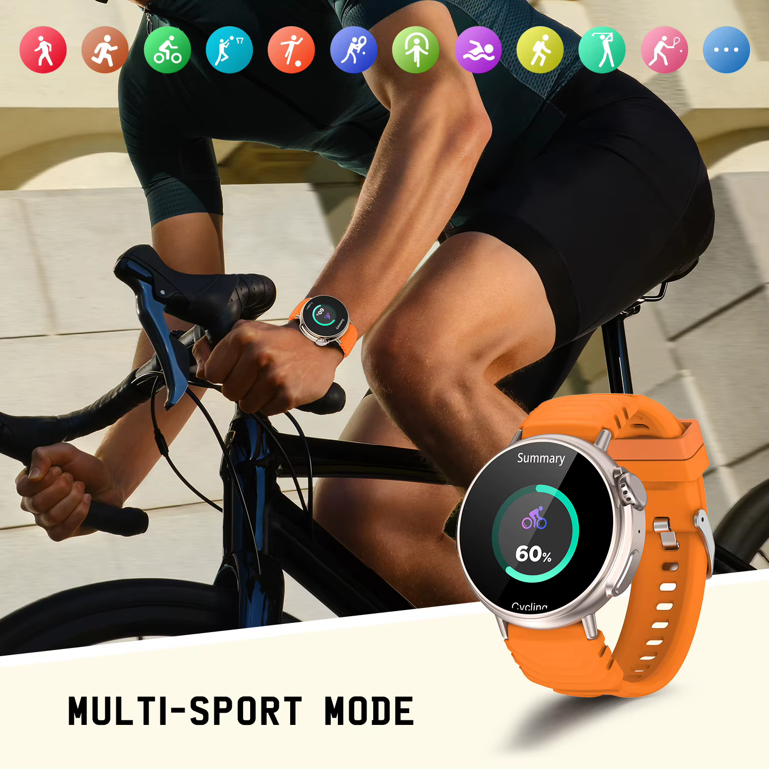 Montre connectée Ultra avec écran HD de 1