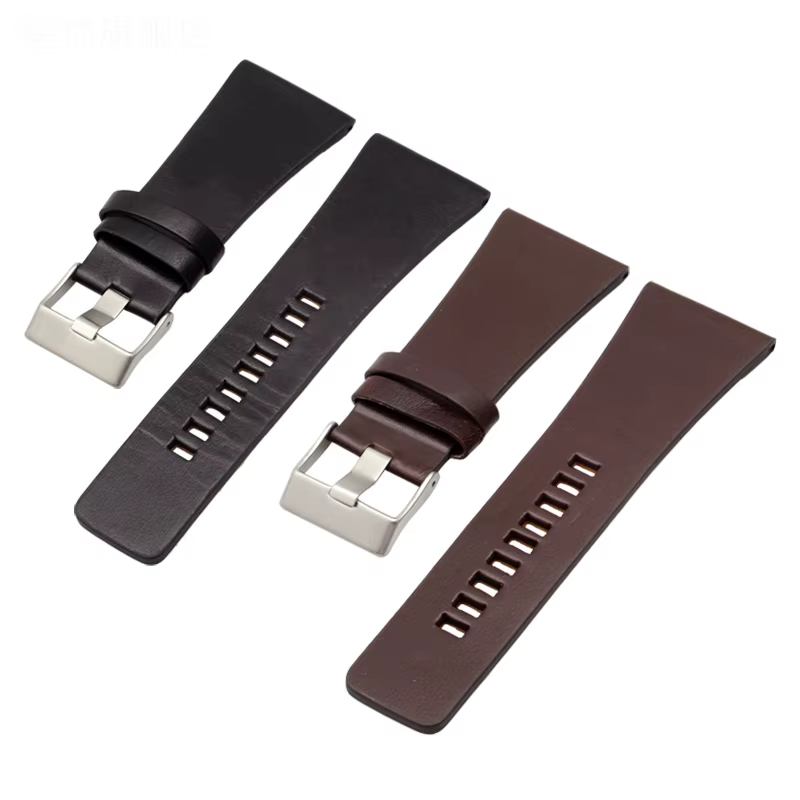 Bracelets de montre en cuir véritable