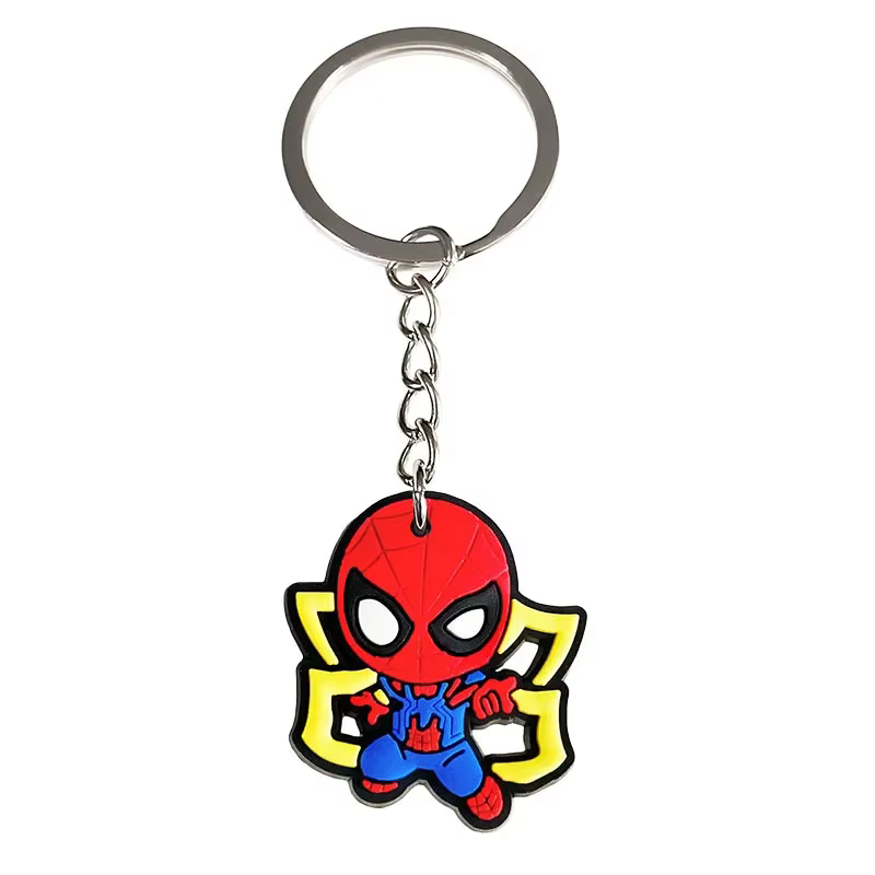 Porte-clés Spider-Man en silicone