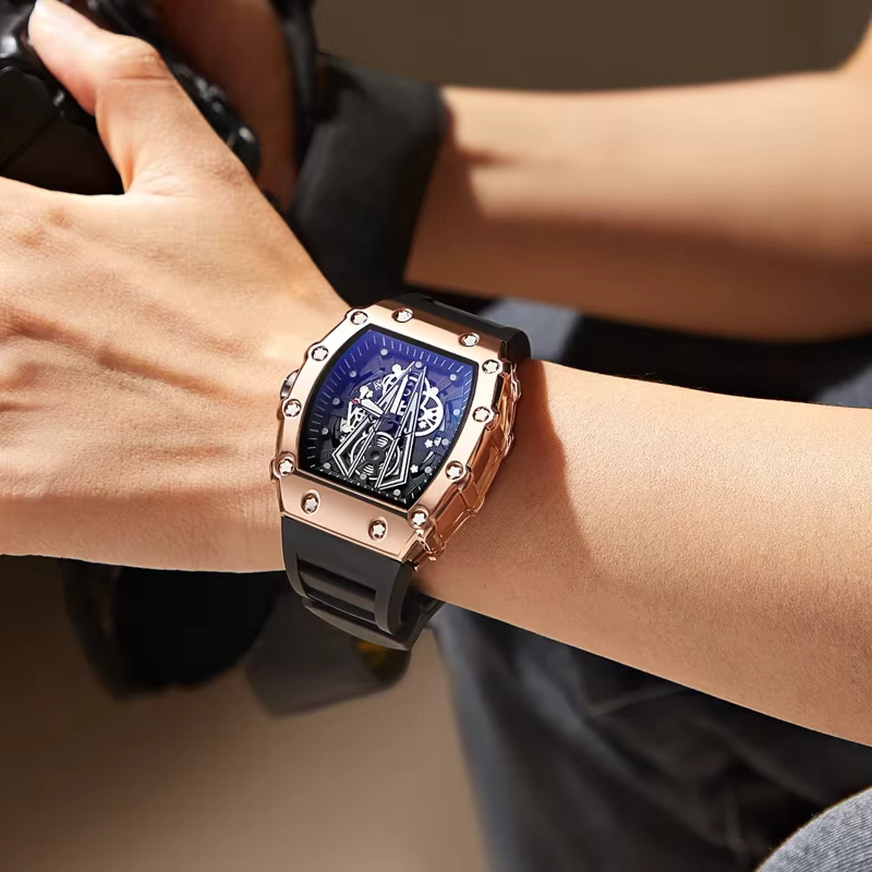 Seton-Montre étanche à mouvement automatique pour homme