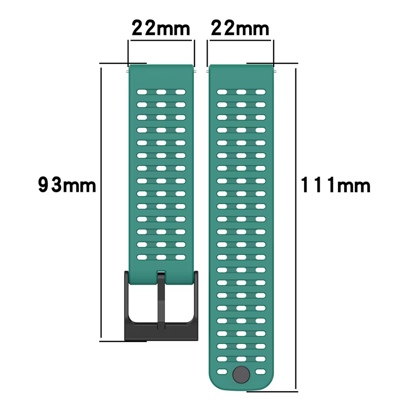 Bracelet en Silicone pour Suunto9 peak pro