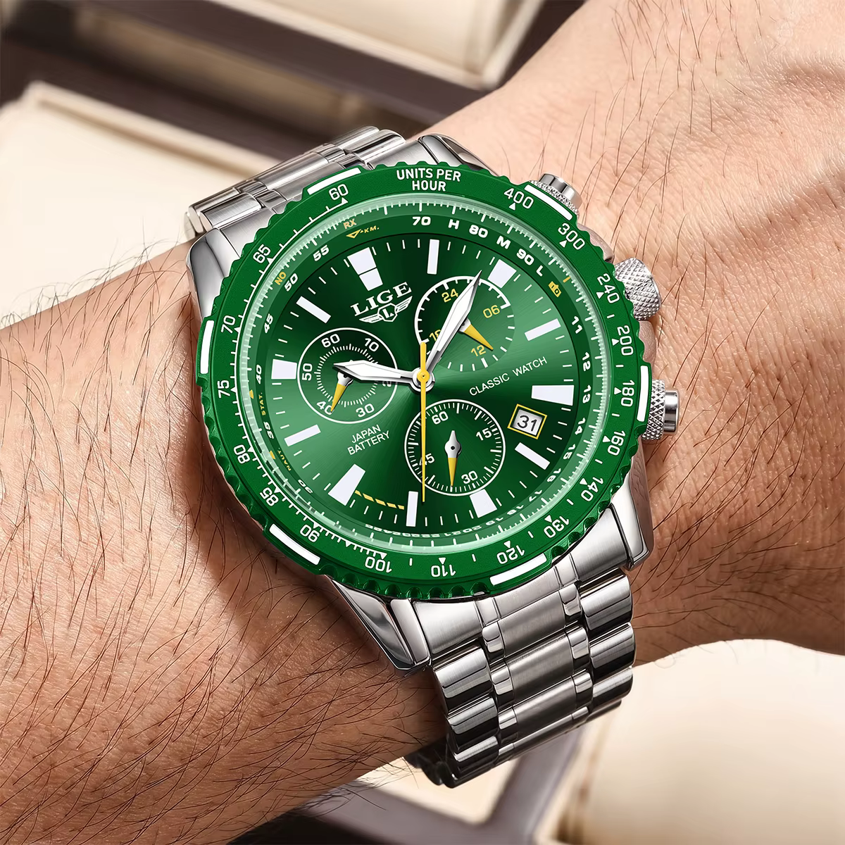 Montre-bracelet pour homme LIGE