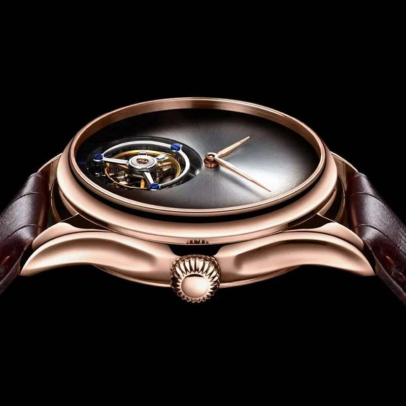 AESOP – montre squelette à Tourbillon volant pour hommes