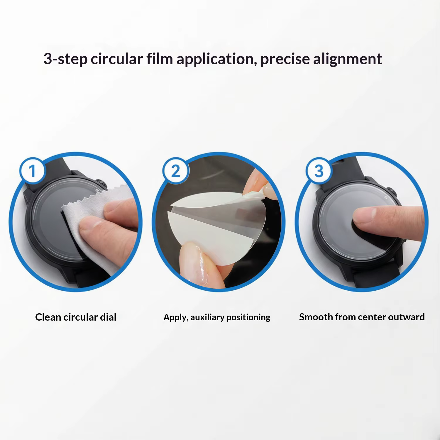 Films Hydrogel HD pour montre connectée Coros Pace 4