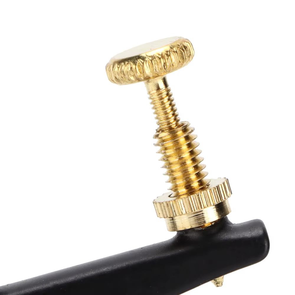 4 pièces en métal Accordeurs de précision pour violon Accordeur de cordes Noir Pièces de violon Accessoire pour violon Ajusteur de cordes Pour violon 3/4-4/4 