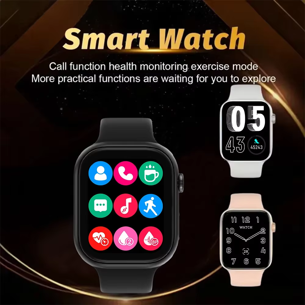 Montre connectée de sport pour hommes et femmes