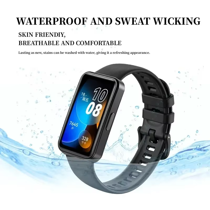 Bracelet de remplacement en Silicone pour Huawei Band 8 9 10