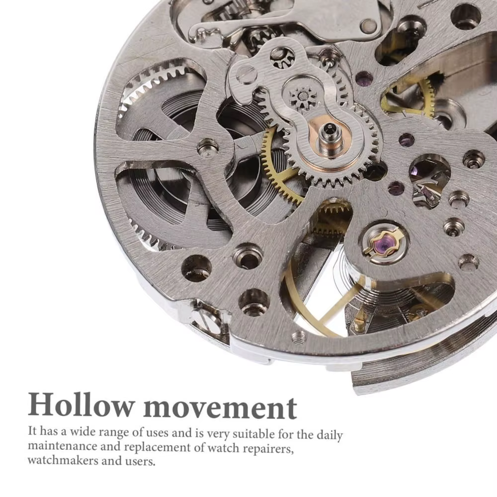 Mouvement de montre blanc