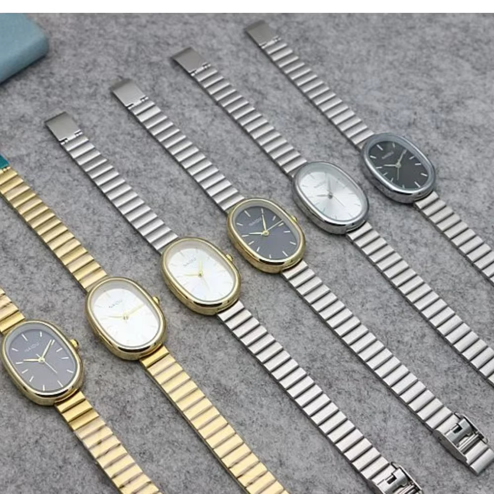 Montre à Quartz ovale pour femmes