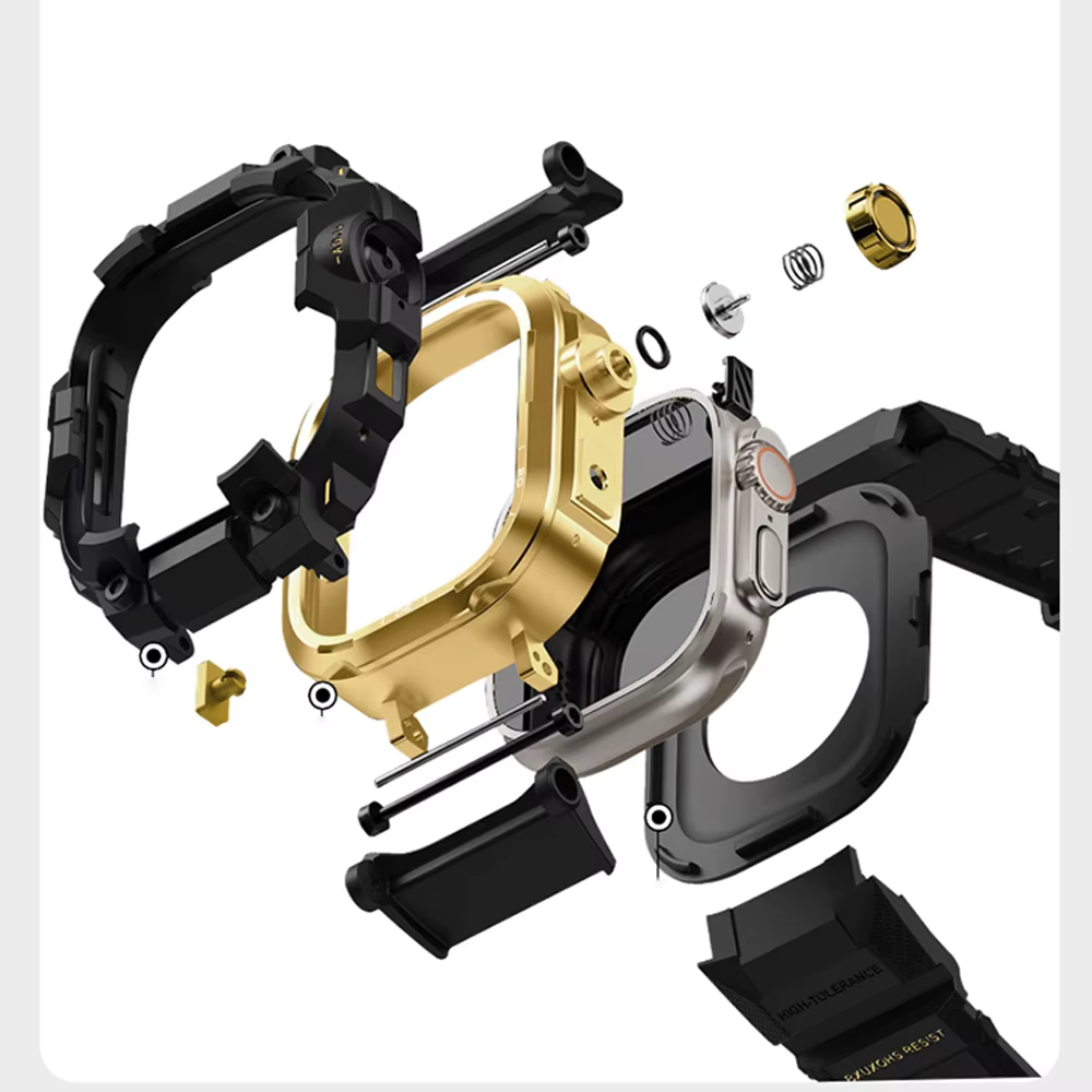 Bracelet tactique pour Apple watch Ultra 2 3 49mm