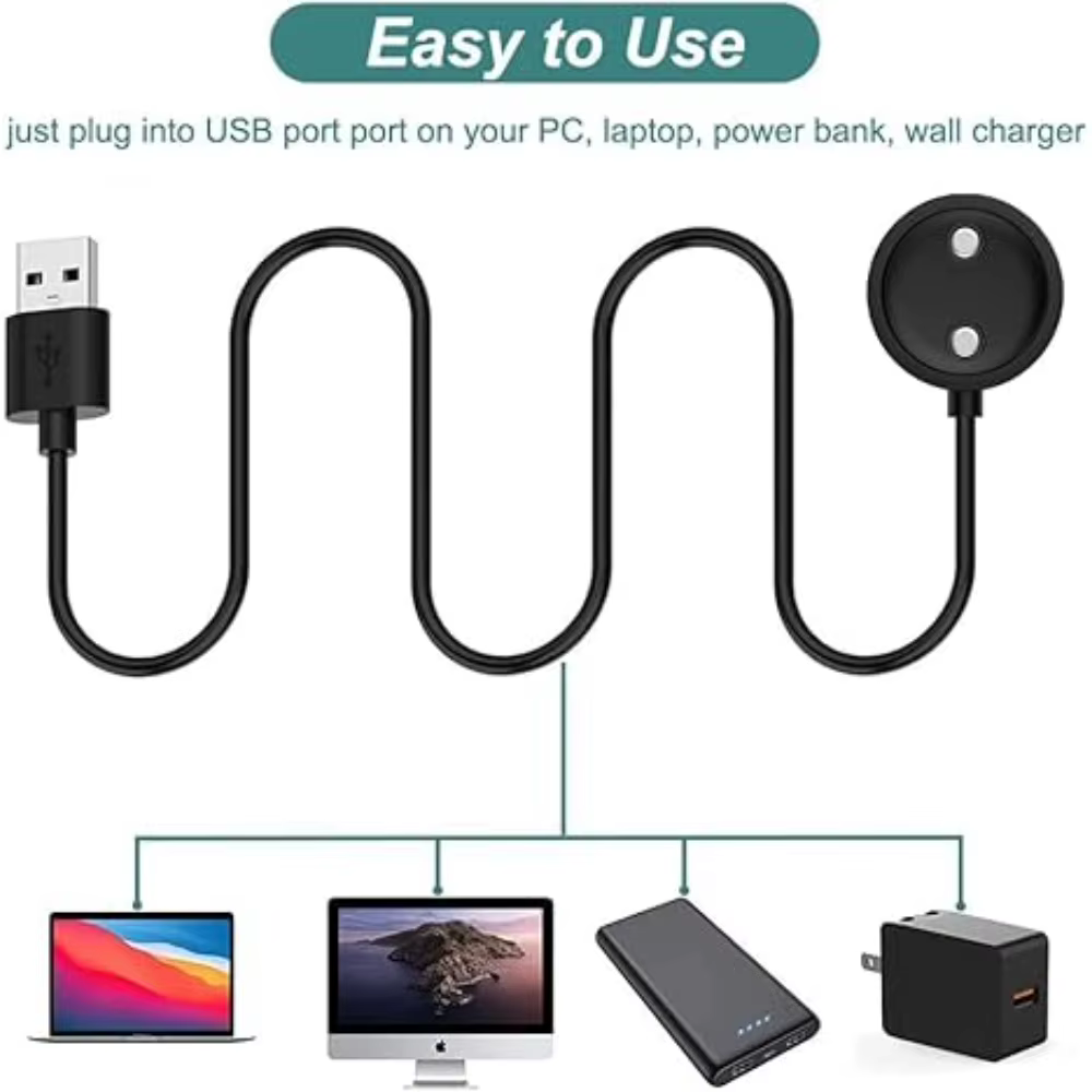 Chargeur magnétique USB pour montre connectée SUUNTO 9 Peak Pro/Vertical/Race/Race S/Ocean