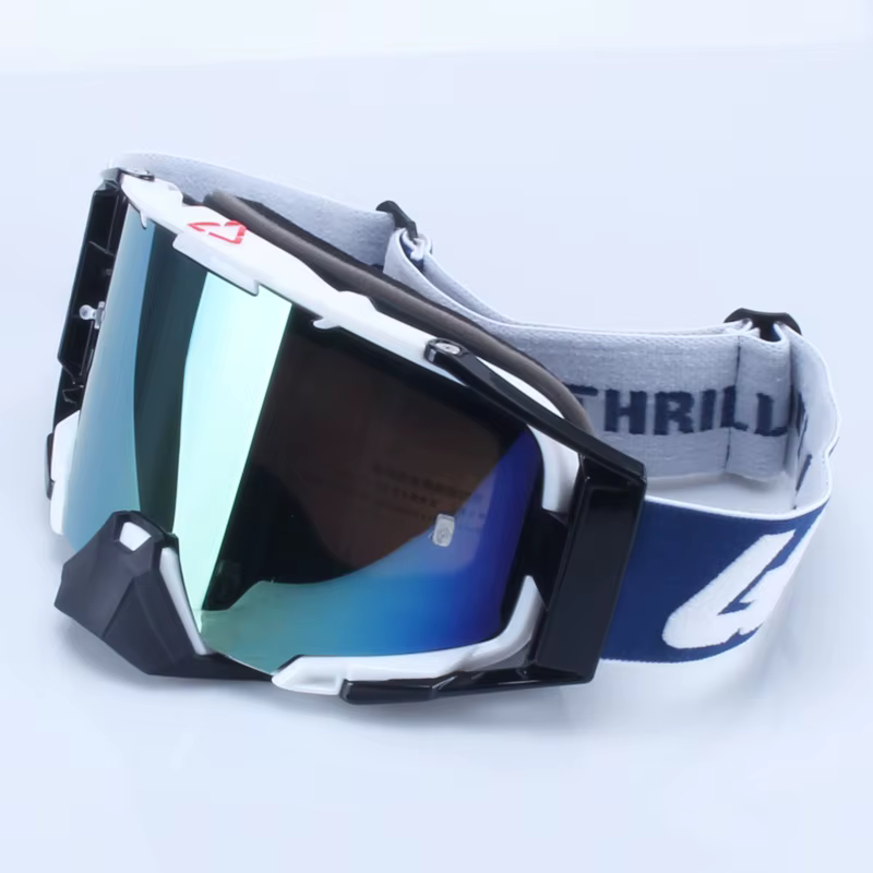 Lunettes de Motocross 6.5 Double couche Anti-buée lunettes de cyclisme Gafas Para masque moto casque de moto lunettes pour hommes