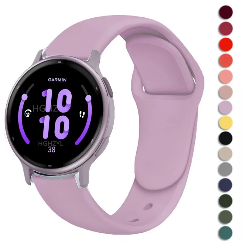 Bracelet de montre en Silicone pour Garmin Vivoactive 5 4 4s 3