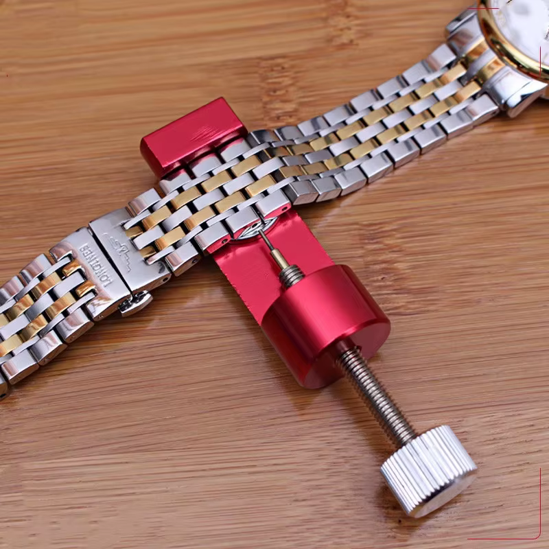 Outil de réparation de montres en métal pour ajuster le bracelet